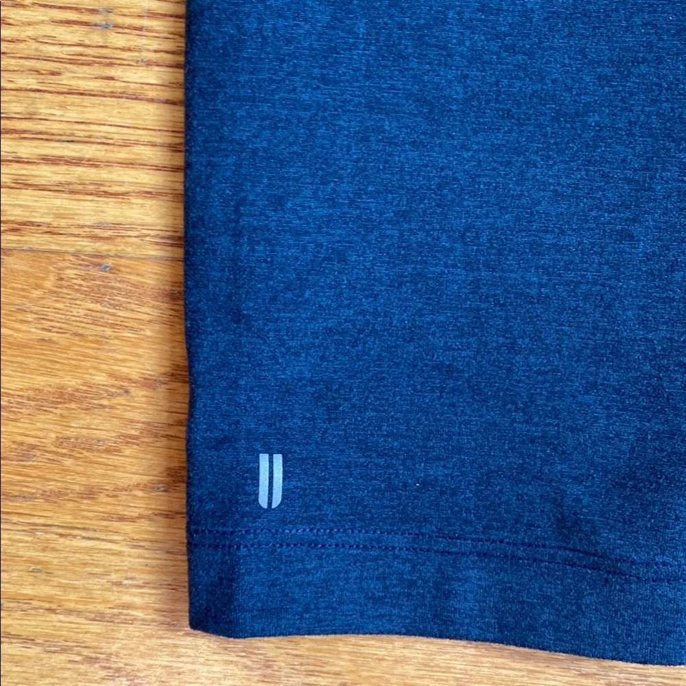 NOBULL High Rise Crop Heathered Midnight Matte XS - Picture 2 of 6